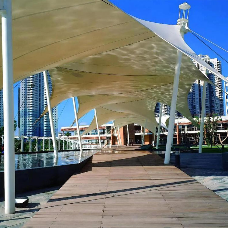 左贡县膜结构景观棚