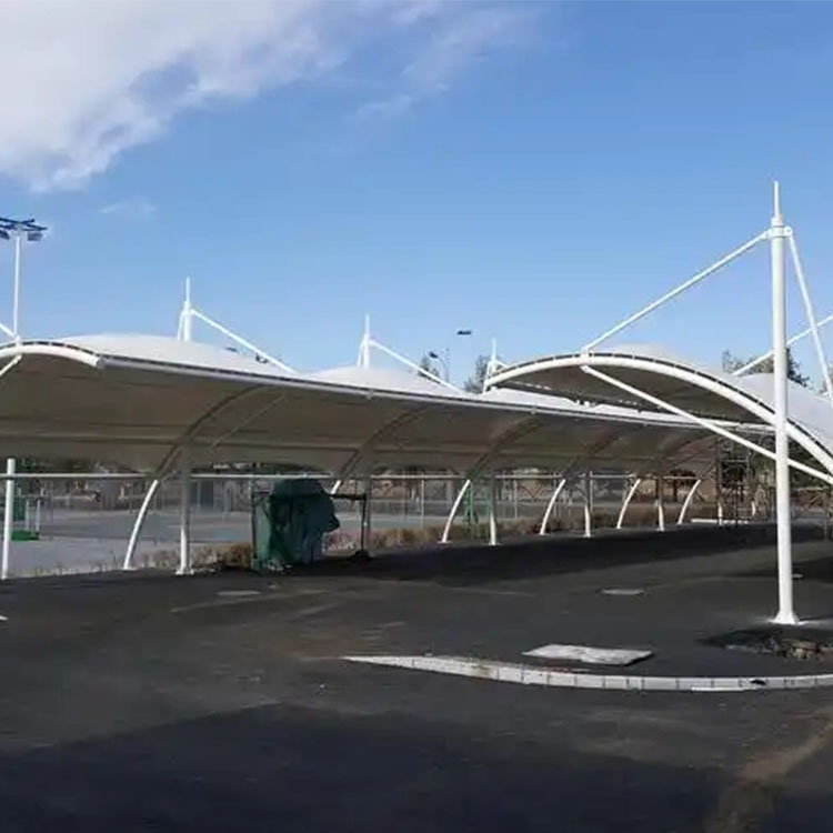 左贡县膜结构电动车棚