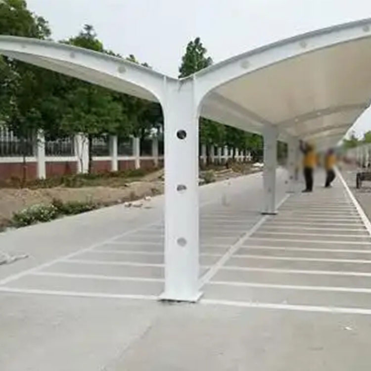 左贡县膜结构电动车棚