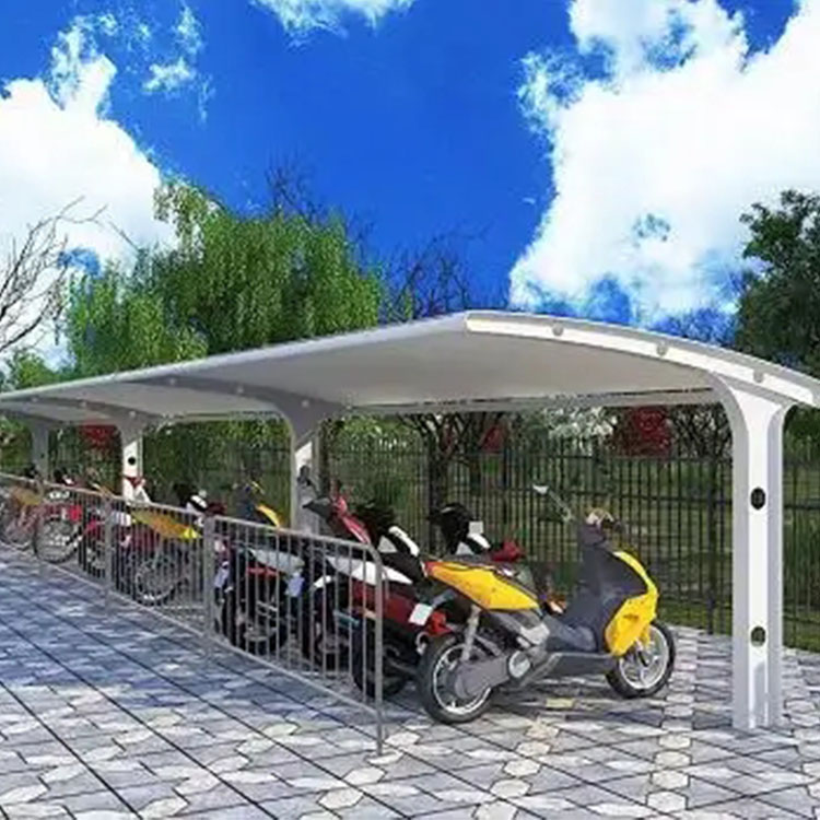 左贡县膜结构电动车棚